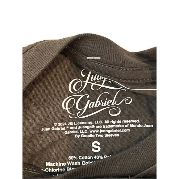 Juan Juanga Gabriel Crooner Black T-Shirt Mens S - Picture 4 of 4